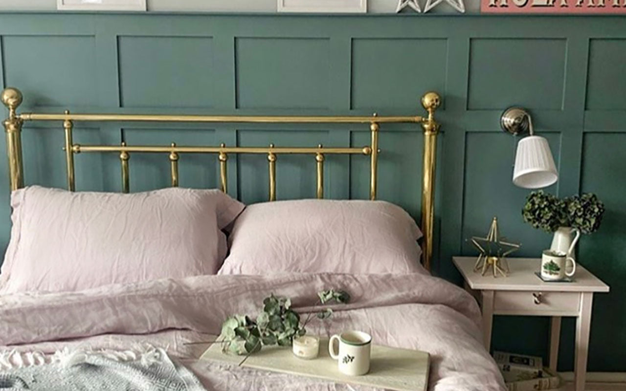 Stonewashed Linen Pillowcases In Pink