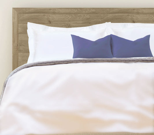 Simply White Pillowcases in 300 Thread Count Cotton Sateen