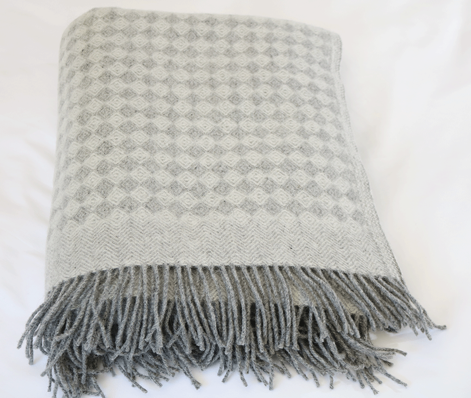 Chamonix Throw In Pure New Wool – Linenshack