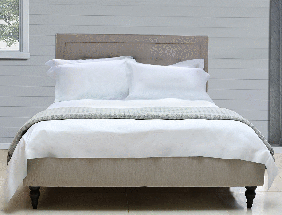 Pure White Cotton Bed Linen – Linenshack