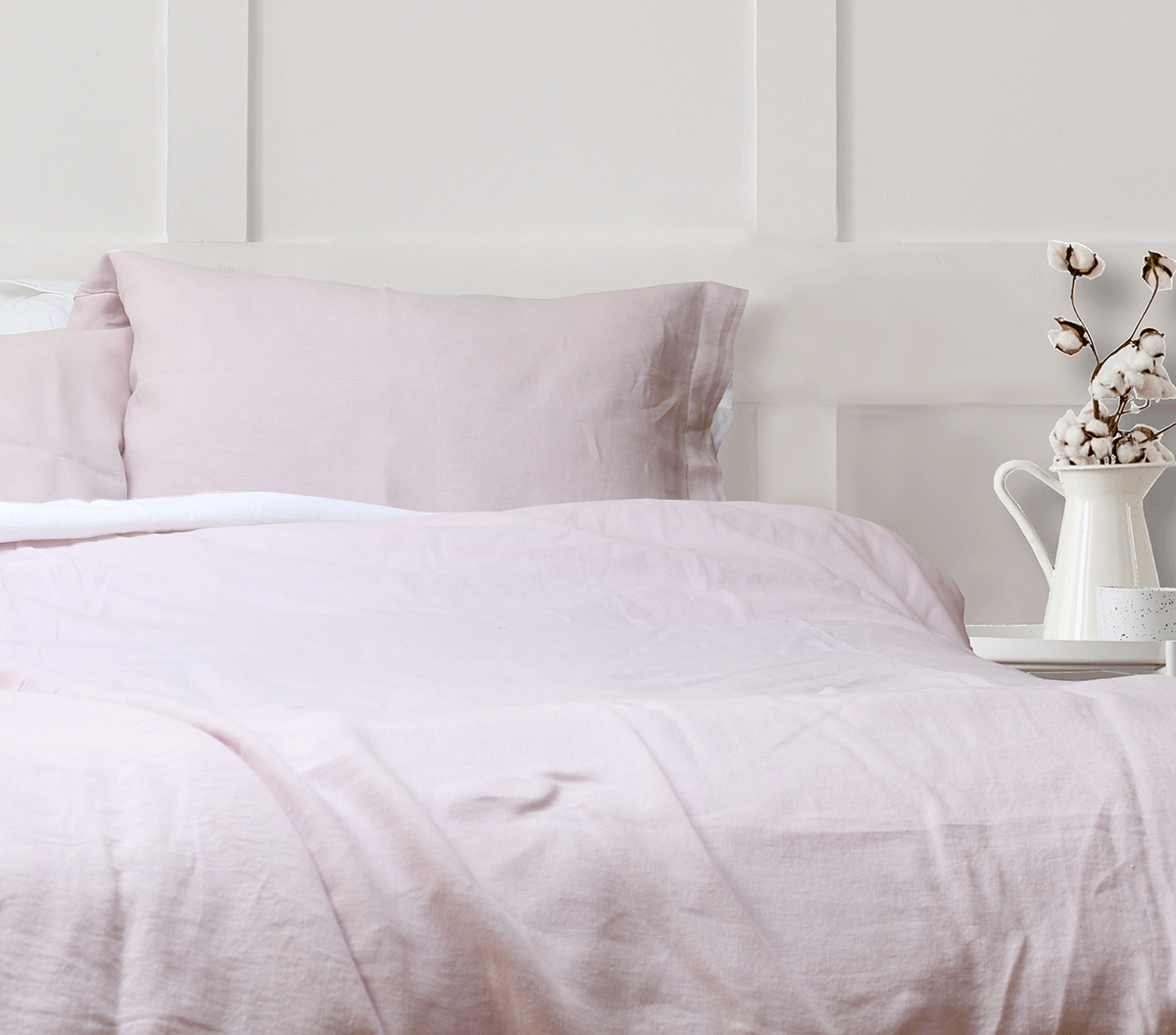 Linen pillowcases top