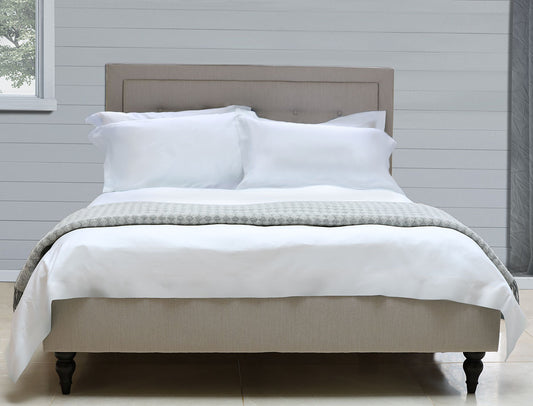 Simply White Duvet Covers in 300 Thread Count Cotton Sateen